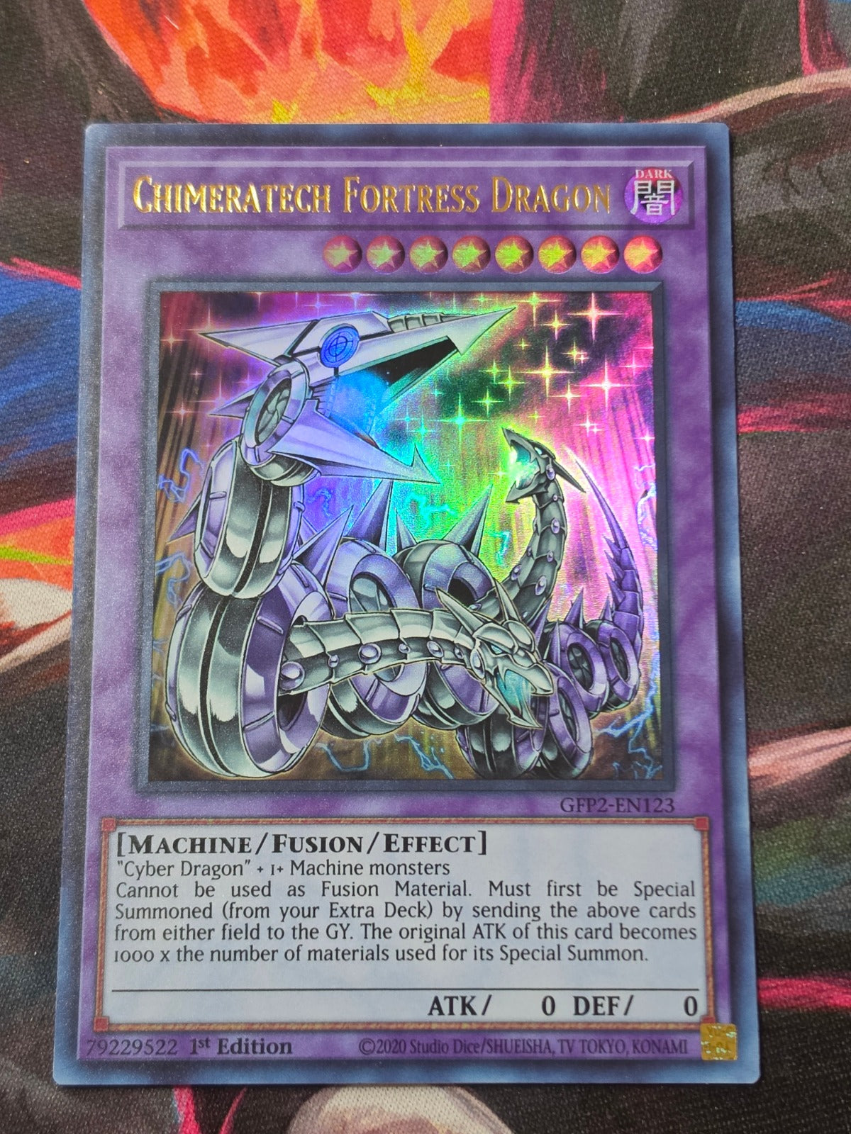 Chimeratech Fortress Dragon Ultra Rare Ghosts From the Past: The 2nd Haunting GFP2-EN123 LP