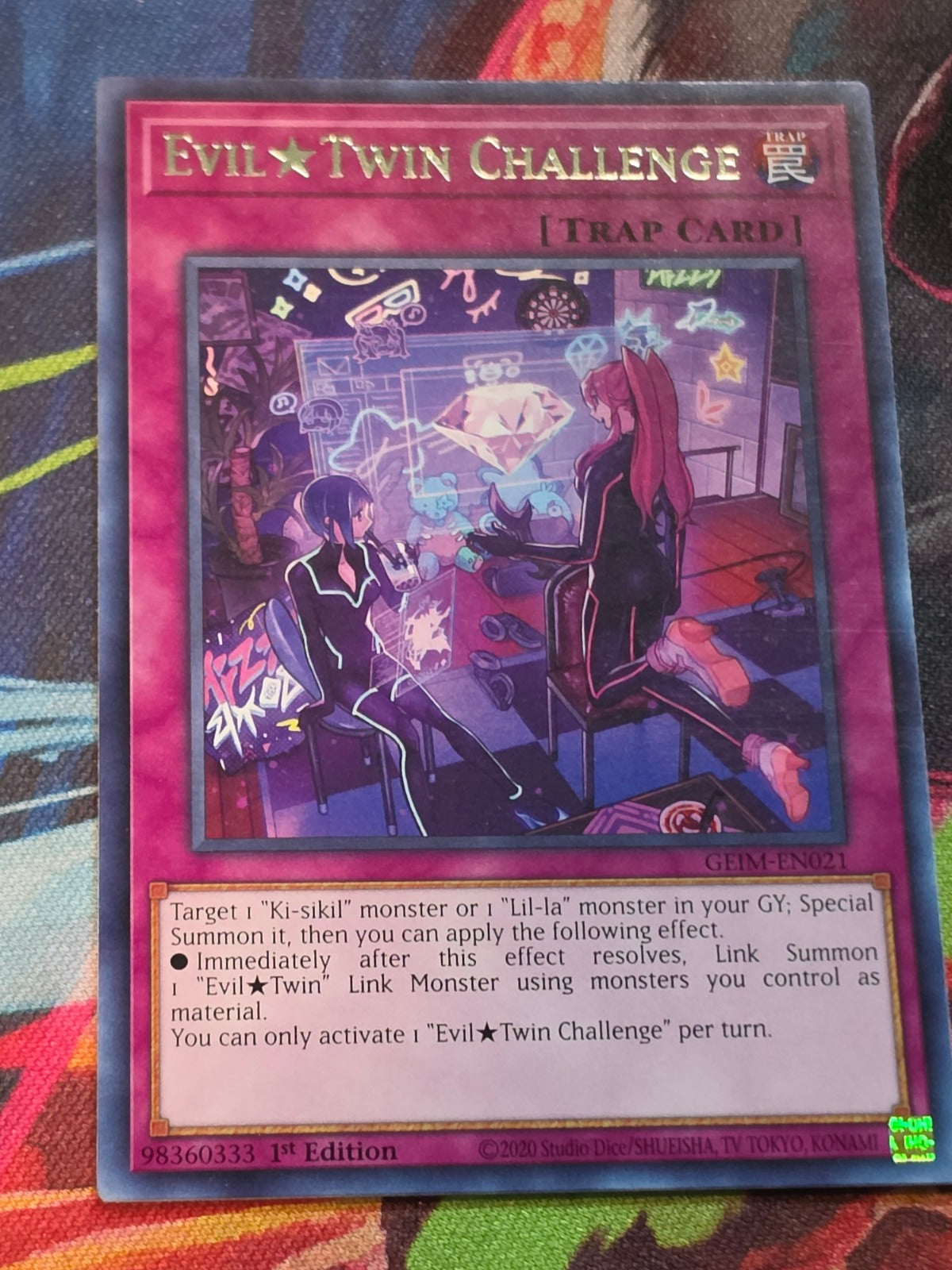 Evil Twin Challenge Rare Genesis Impact GEIM-EN021 LP