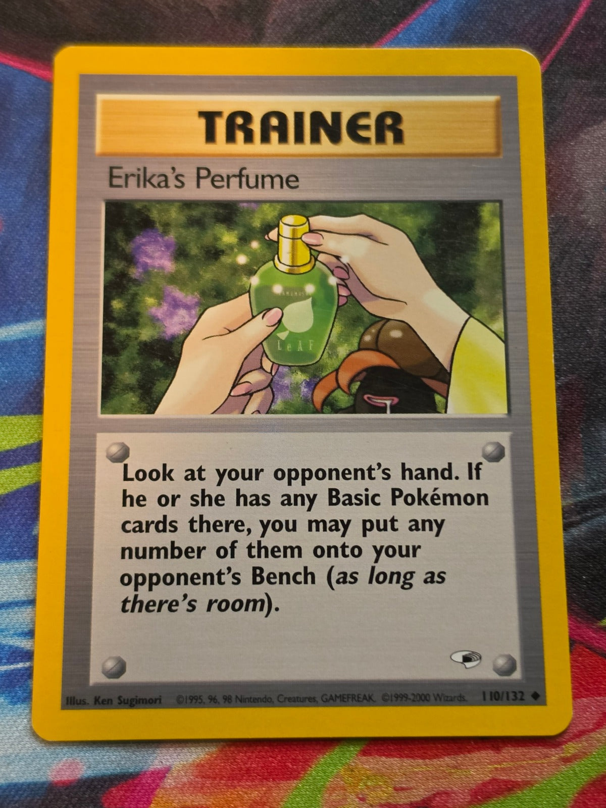Erika's Perfume - 110/132 - Gym Heroes - Uncommon - Unlimited - NM-/LP+ Pokemon