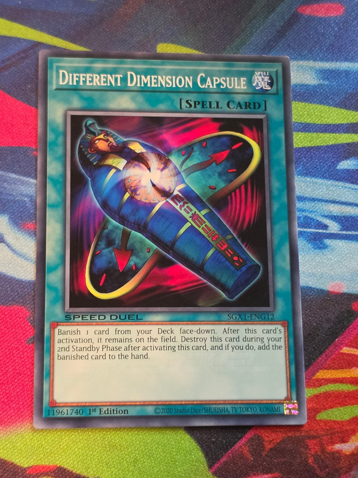 Different Dimension Capsule Common Speed Duel GX: Duel Academy Box SGX1-ENG12 1st Edition LP Yu-Gi-Oh!
