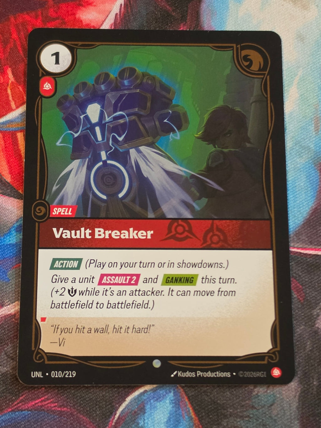 Vault Breaker - 010/219 - Unleashed - Common - NM