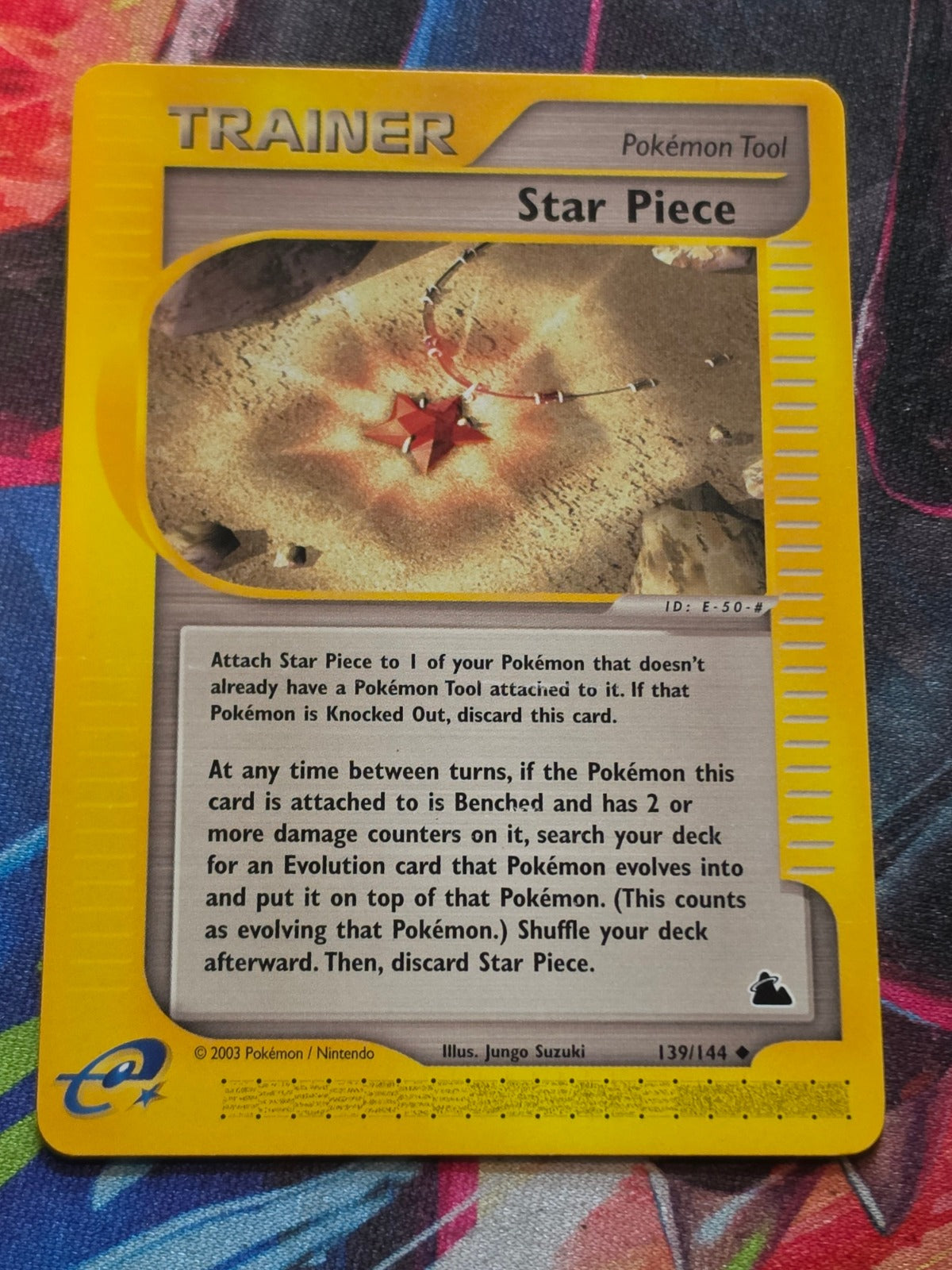 Star Piece Uncommon Skyridge 139/144 NM Pokemon