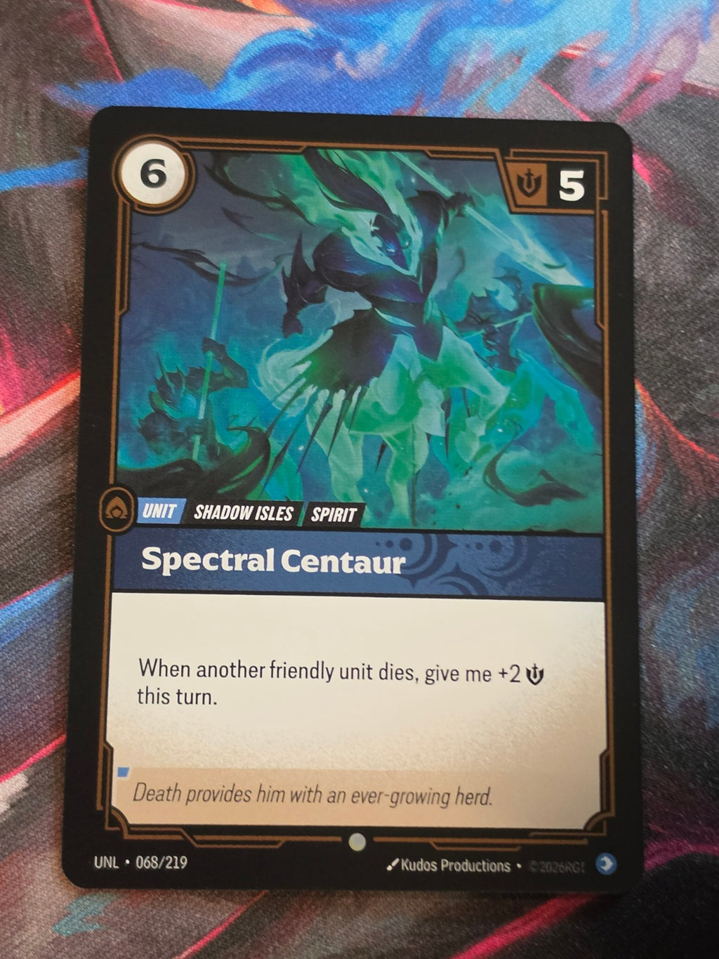 Spectral Centaur - 068/219 - Unleashed - Common - NM