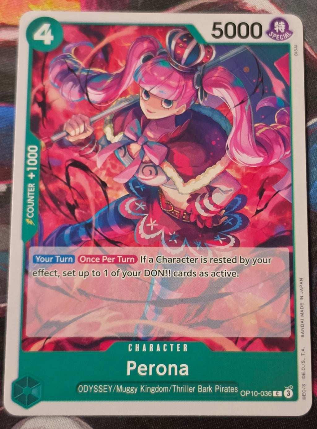 Perona (036) C Royal Blood OP10-036 NM One Piece