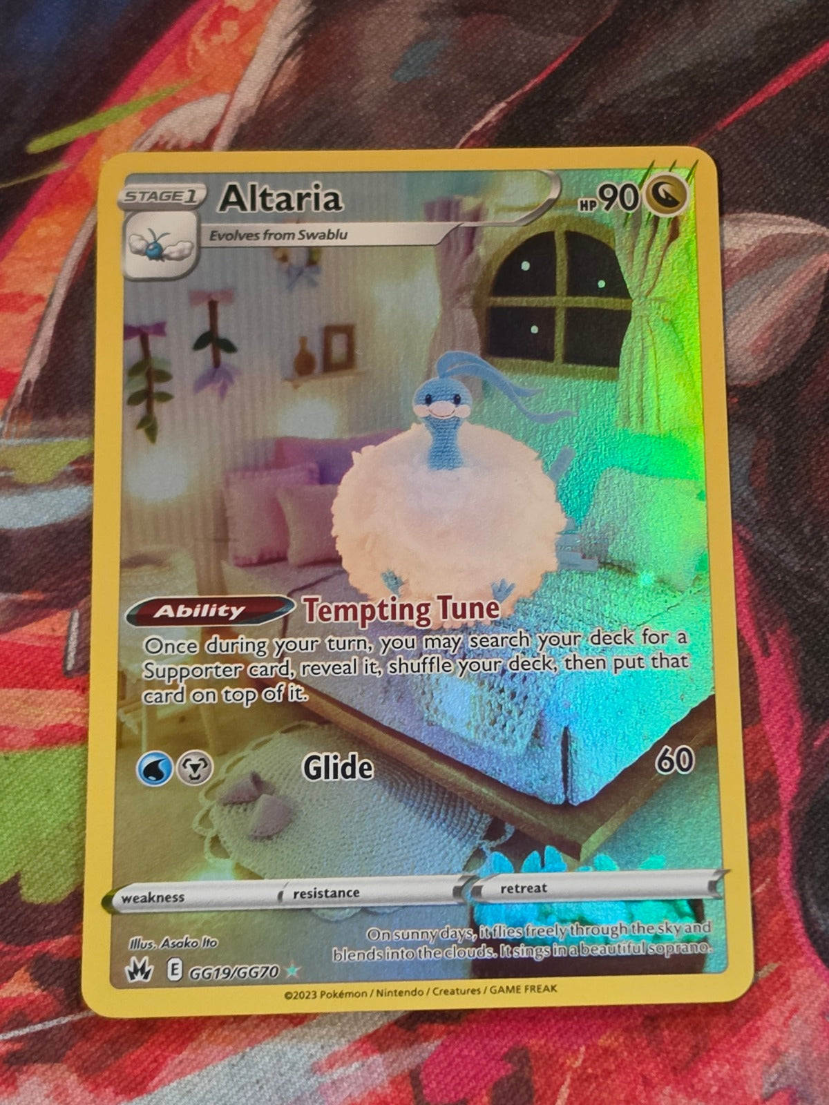 Altaria Ultra Rare Crown Zenith Galarian Gallery GG19/GG70 NM Pokemon