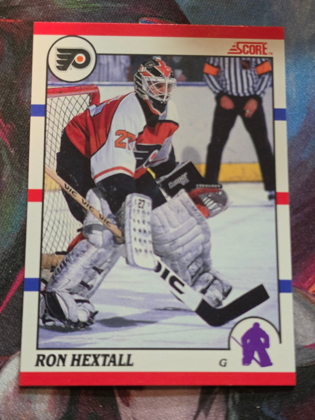 Ron Hextall 1990-91 Score Canadian #25 NM Hockey