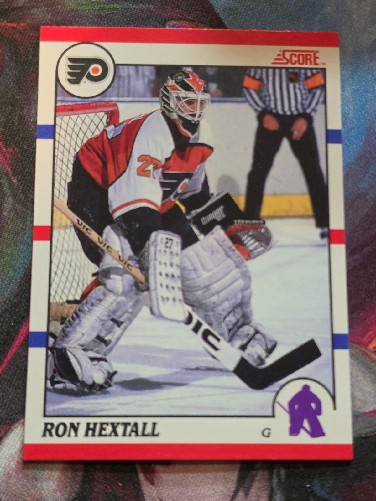 Ron Hextall 1990-91 Score Canadian #25 NM Hockey