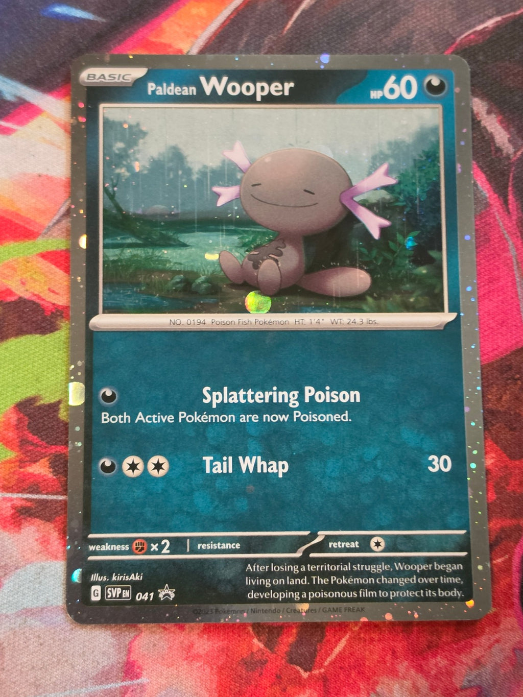 Paldean Wooper - 041 - SV: Scarlet & Violet Promo Cards - Promo - NM Pokemon