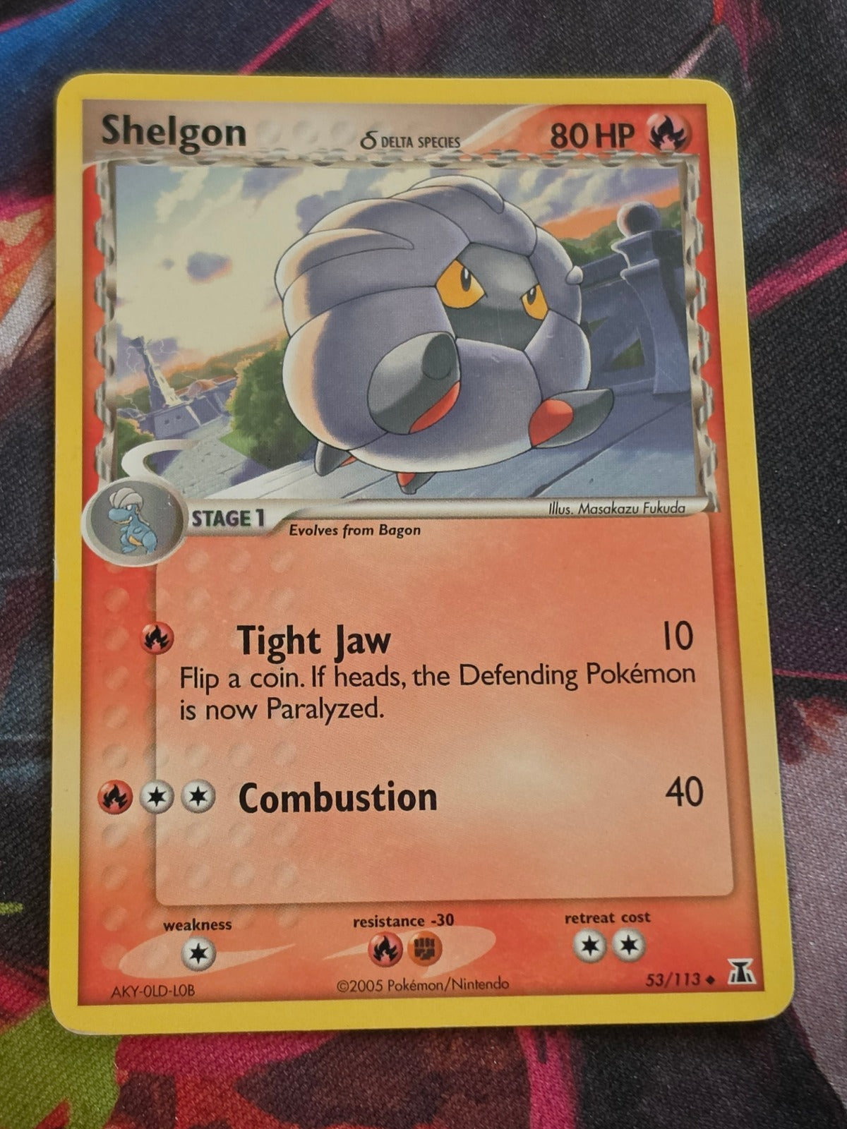 Shelgon (Delta Species) - 53/113 - EX Delta Species - Uncommon - LP - Pokemon