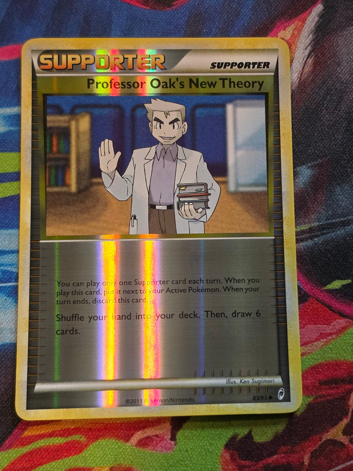 Professor Oak's New Theory Reverse Holo Uncommon Call of Legends 83/95 NM Pokemon
