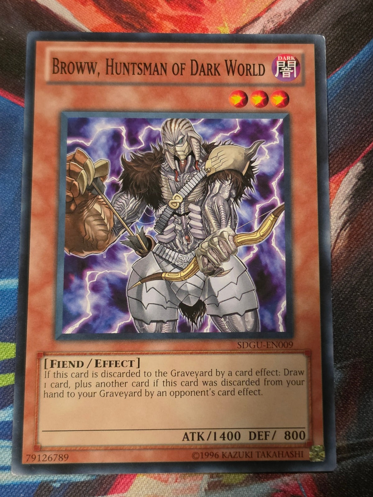 Broww, Huntsman of Dark World Common Structure Deck: Gates of the Underworld SDGU-EN009 LP
