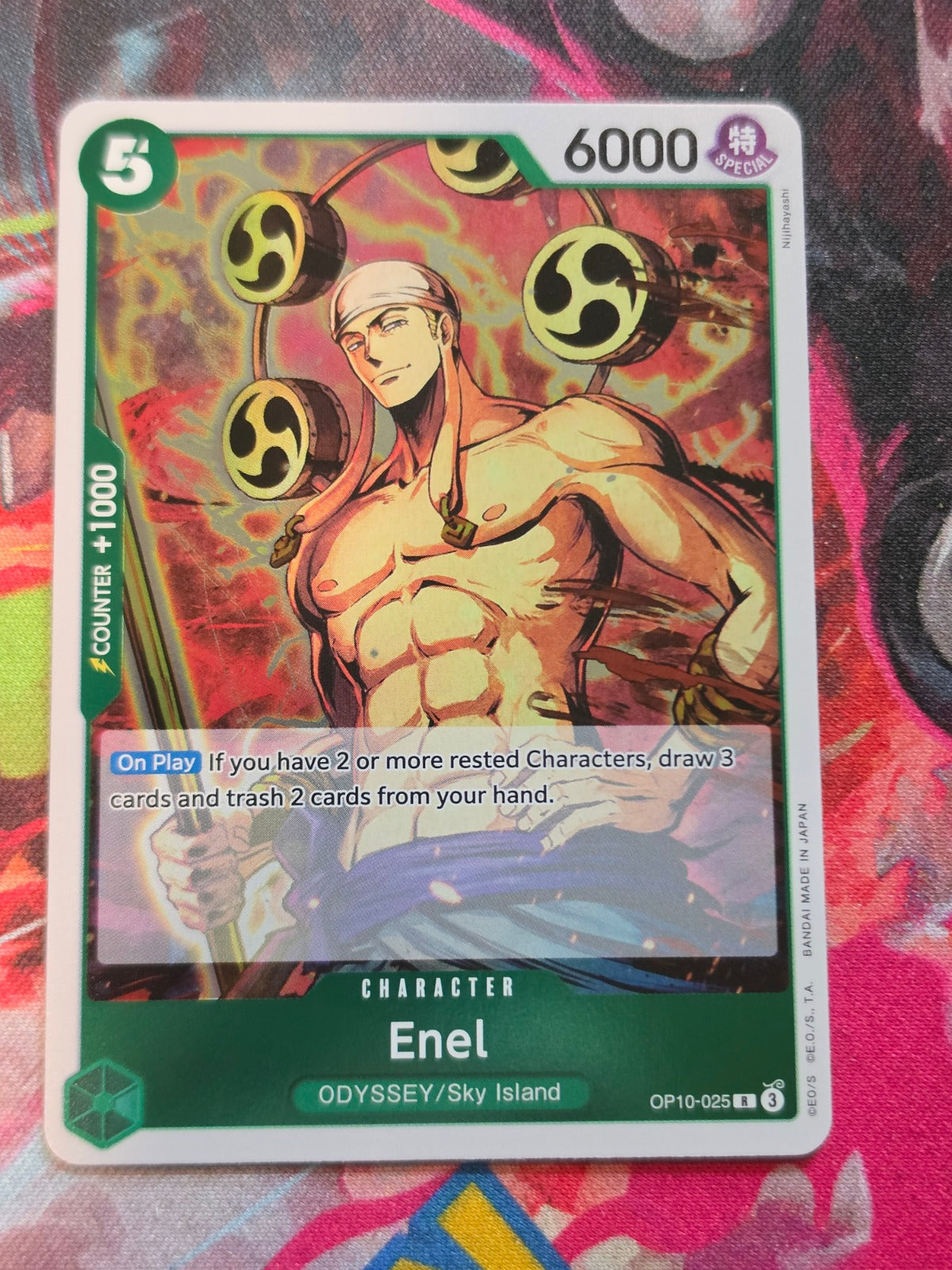 Enel R Royal Blood OP10-025 NM One Piece