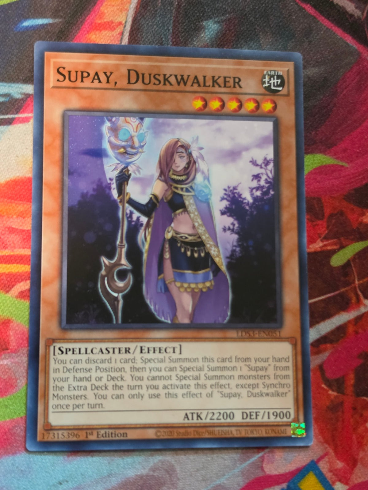 Supay, Duskwalker Common Legendary Duelists: Season 3 LDS3-EN051 LP