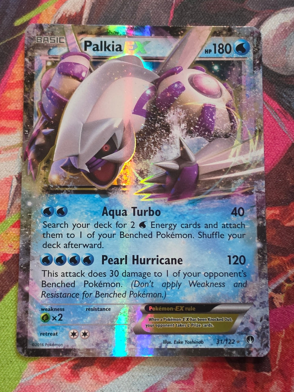 Palkia EX Ultra Rare XY - BREAKpoint 31/122 NM Pokemon