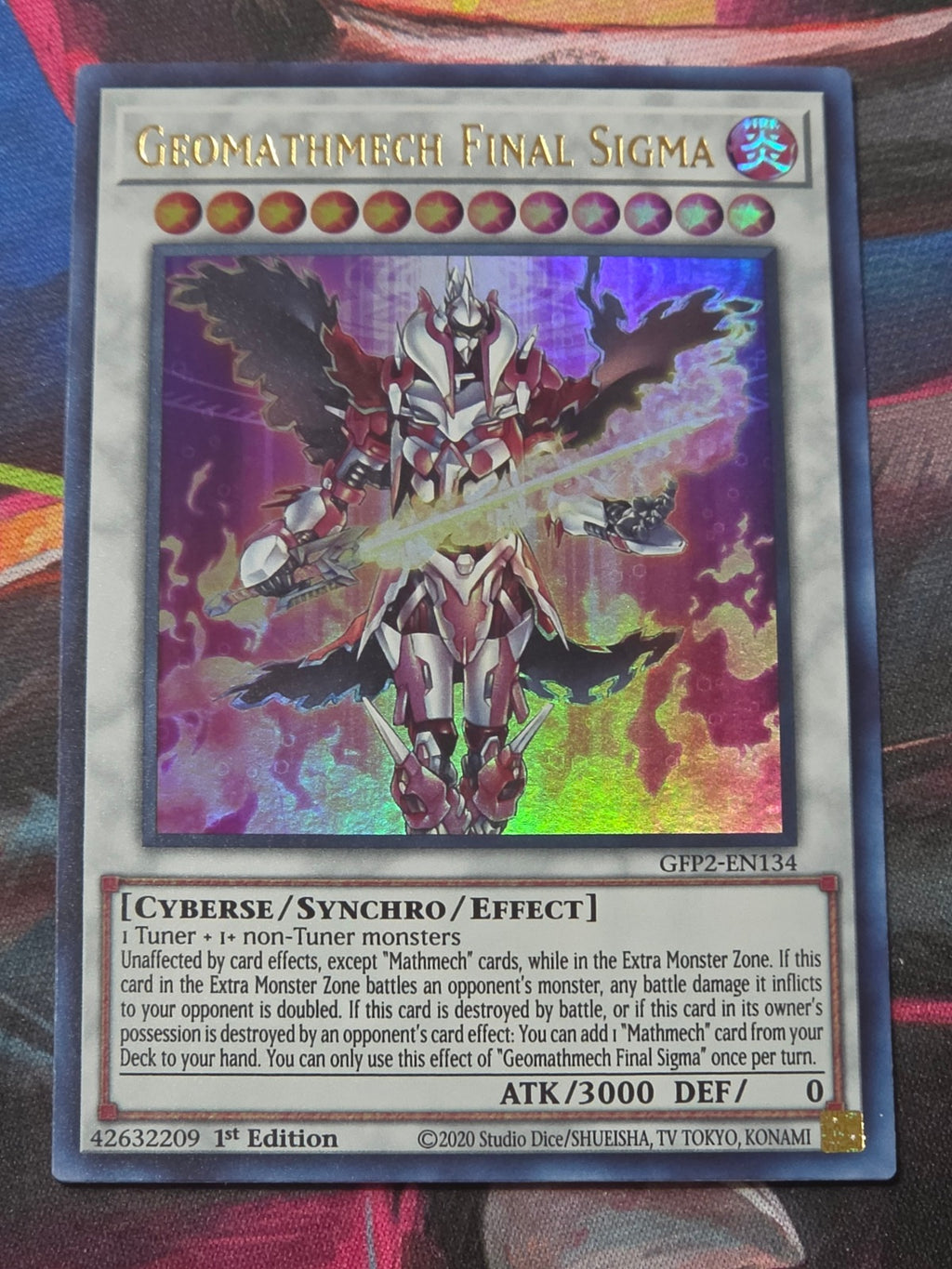 Geomathmech Final Sigma Ultra Rare Ghosts From the Past: The 2nd Haunting GFP2-EN134 LP