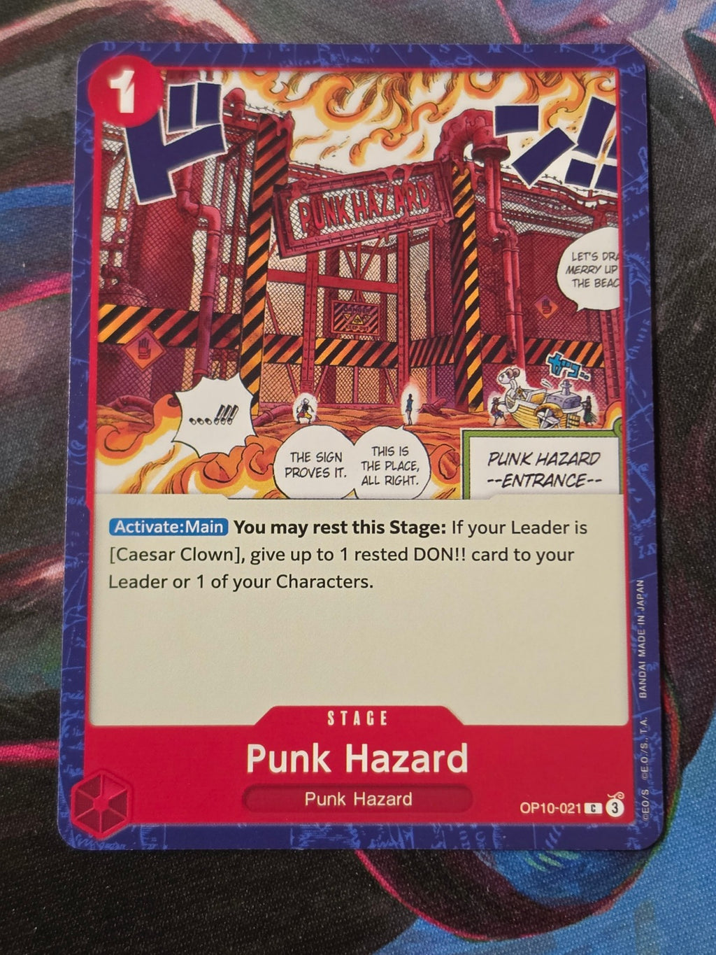 Punk Hazard C Royal Blood OP10-021 NM One Piece