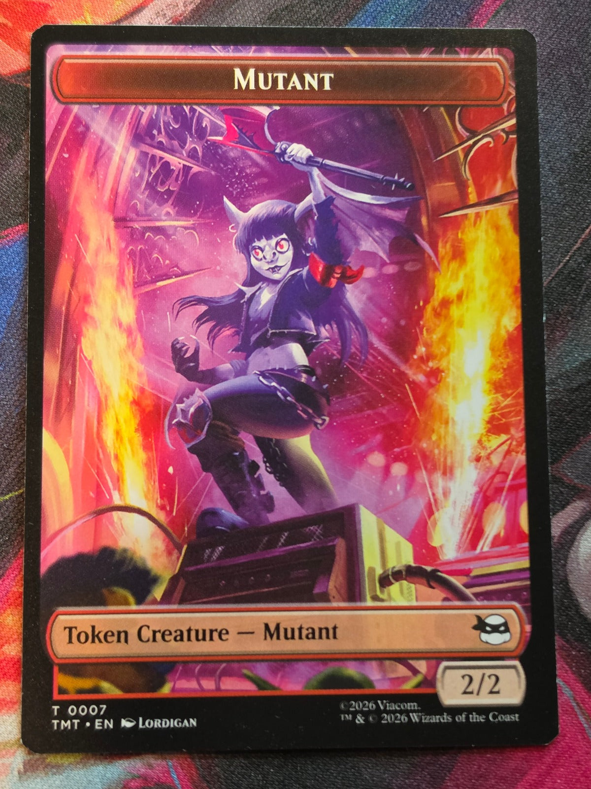 Mutant // Mutagen Double-Sided Token - 7 // 9 - Teenage Mutant Ninja Turtles Tokens - T - NM MTG