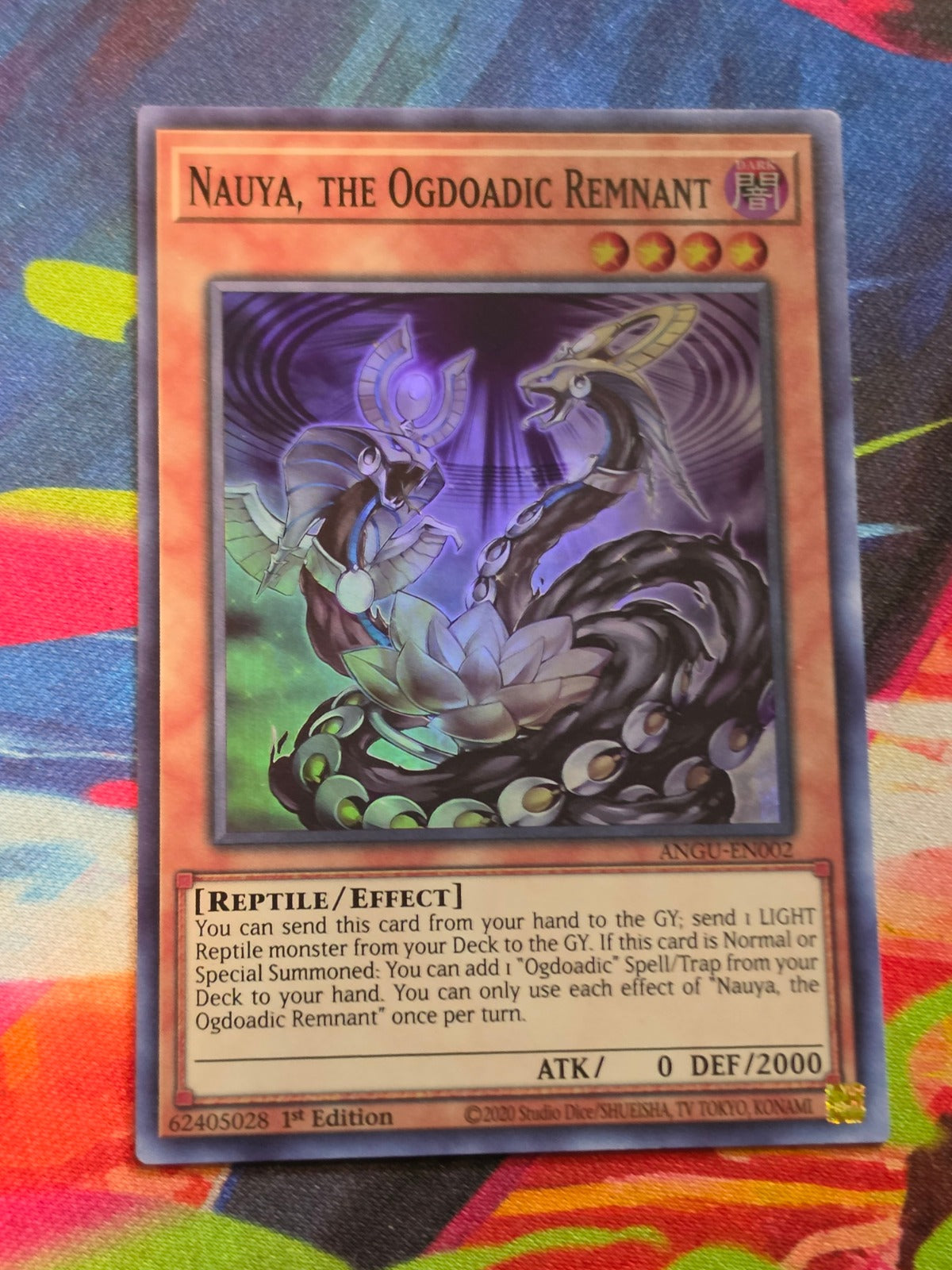 Nauya, the Ogdoadic Remnant Super Rare Ancient Guardians ANGU-EN002 LP