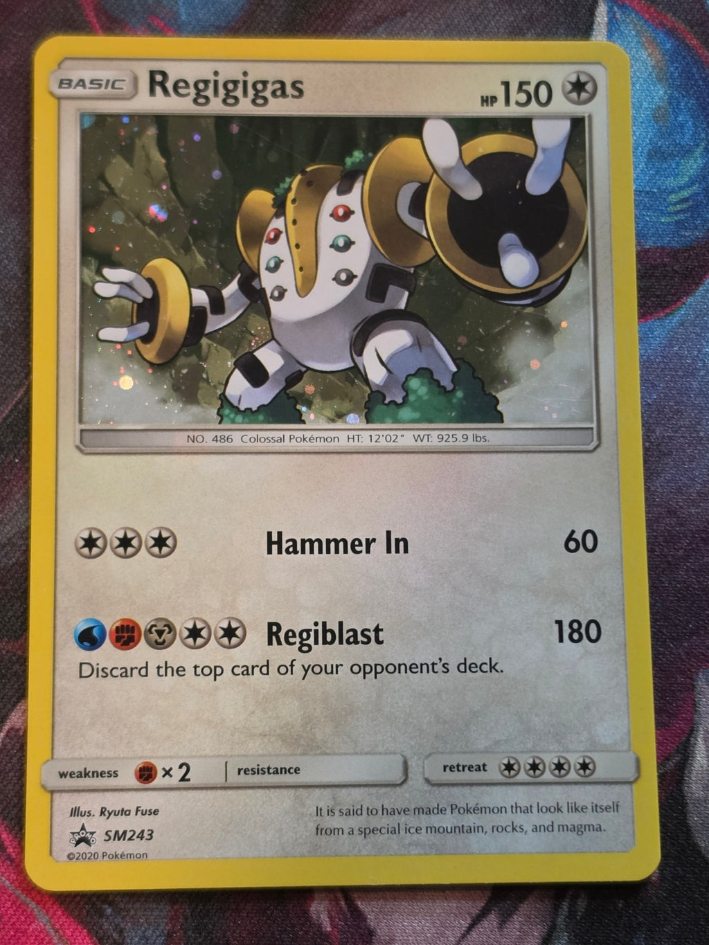 Regigigas Promo SM Promos SM243 LP+ Pokemon