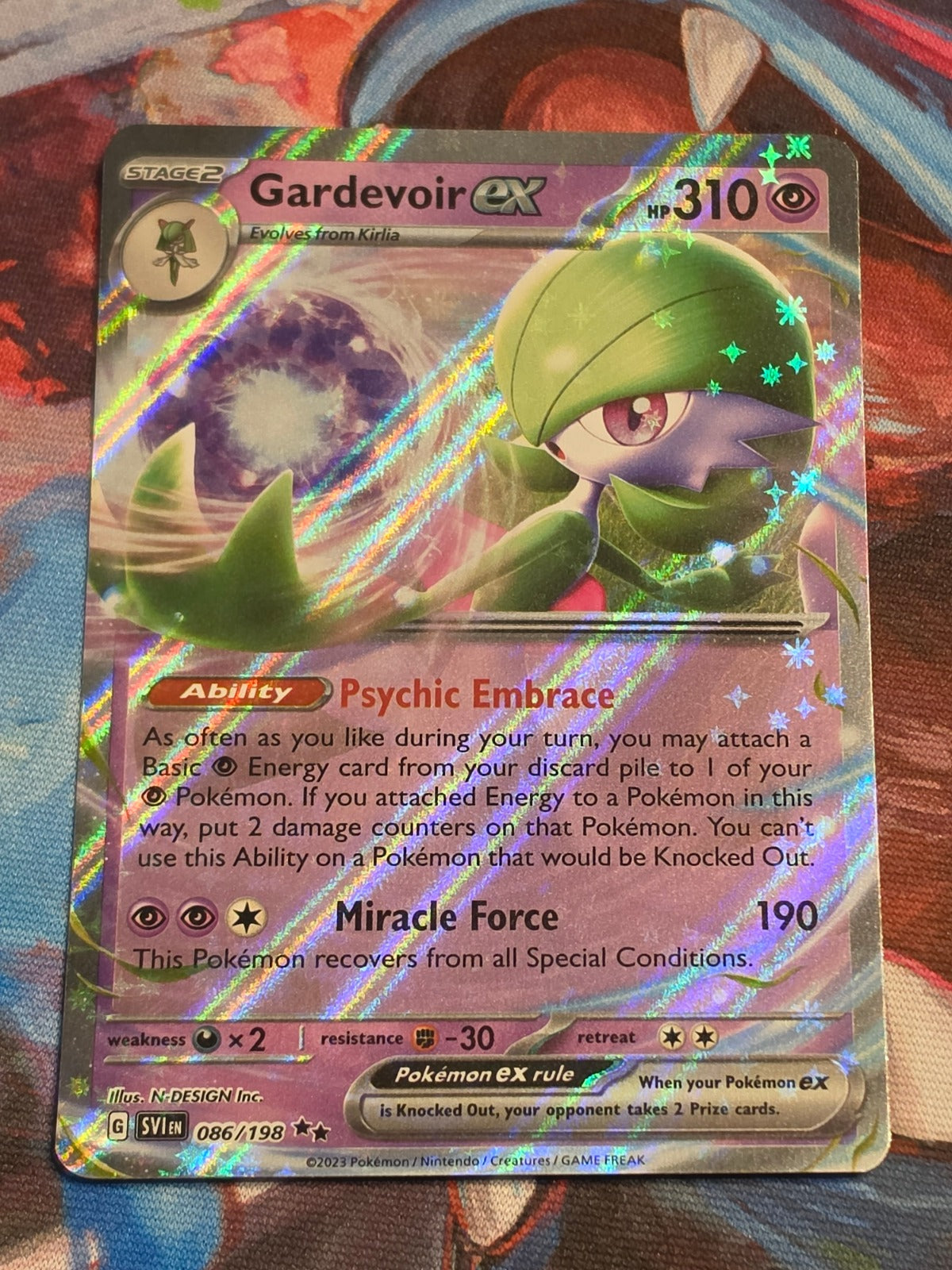 Gardevoir ex Double Rare SV01: Scarlet & Violet Base Set 086/198 NM Pokemon
