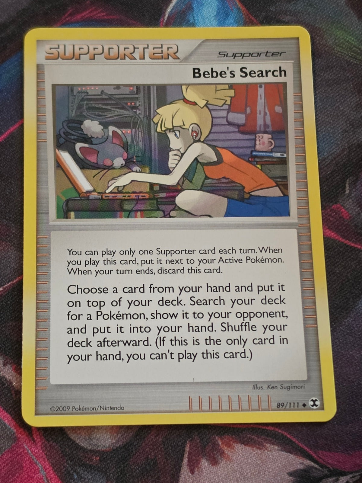 Bebe's Search - 89/111 - Rising Rivals - Uncommon - LP - Pokemon