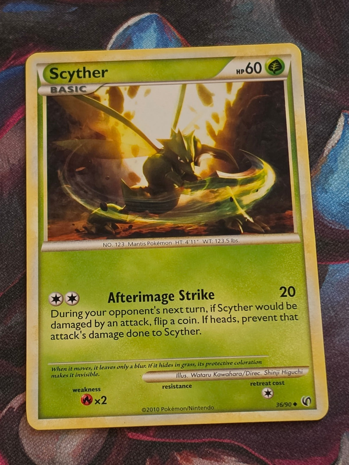 Scyther (36) - 36/90 - Undaunted - Uncommon - MP - Pokemon