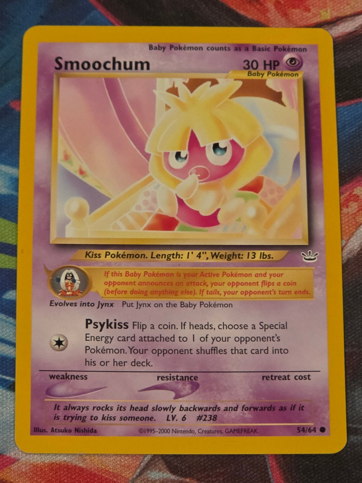 Smoochum - 54/64 - Neo Revelation - Common - Unlimited - LP Pokemon