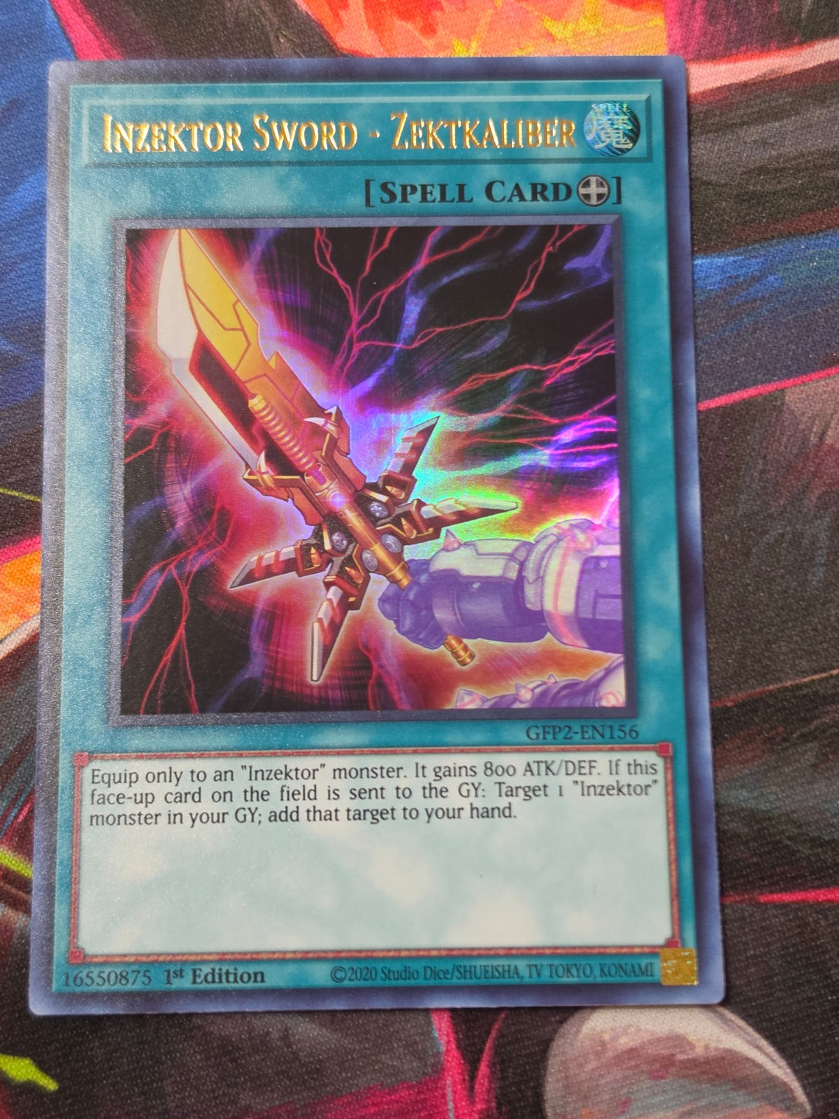 Inzektor Sword - Zektkaliber Ultra Rare Ghosts From the Past: The 2nd Haunting GFP2-EN156 LP