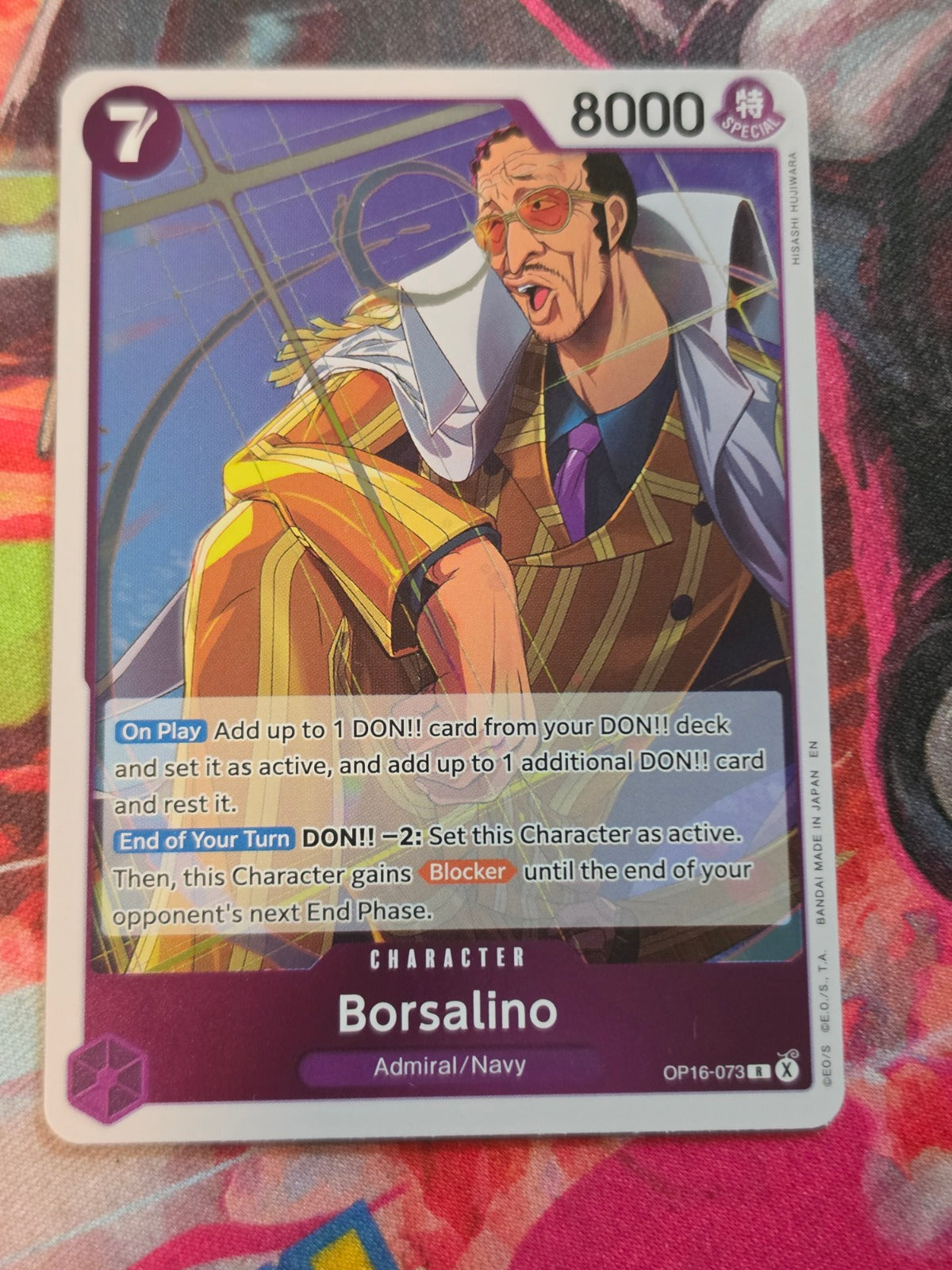 Borsalino R The Time of Battle OP16-073 NM One Piece