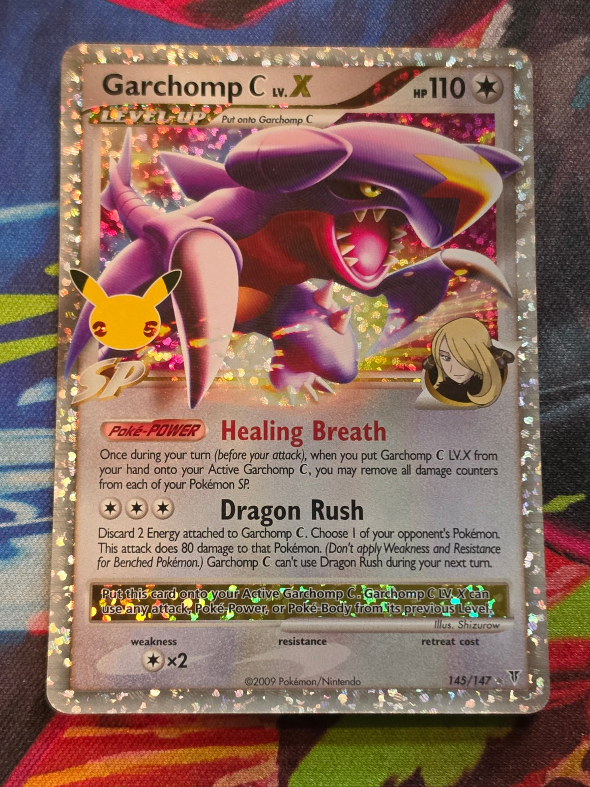 Garchomp C LV.X Classic Collection Celebrations: Classic Collection 145/147 NM Pokemon