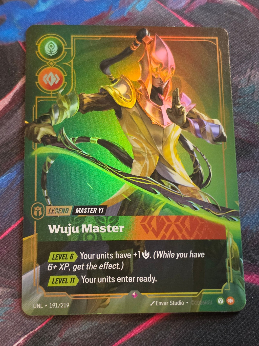 Master Yi, Wuju Master - 191/219 - Unleashed - Rare - NM
