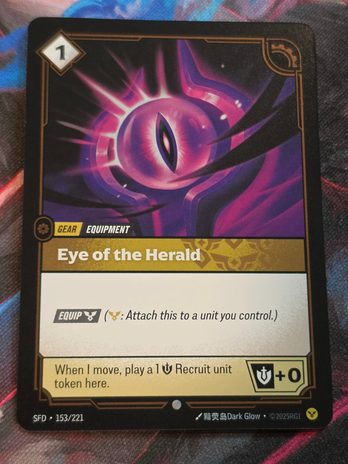 Eye of the Herald - 153/221 - Spiritforged - Common - NM
