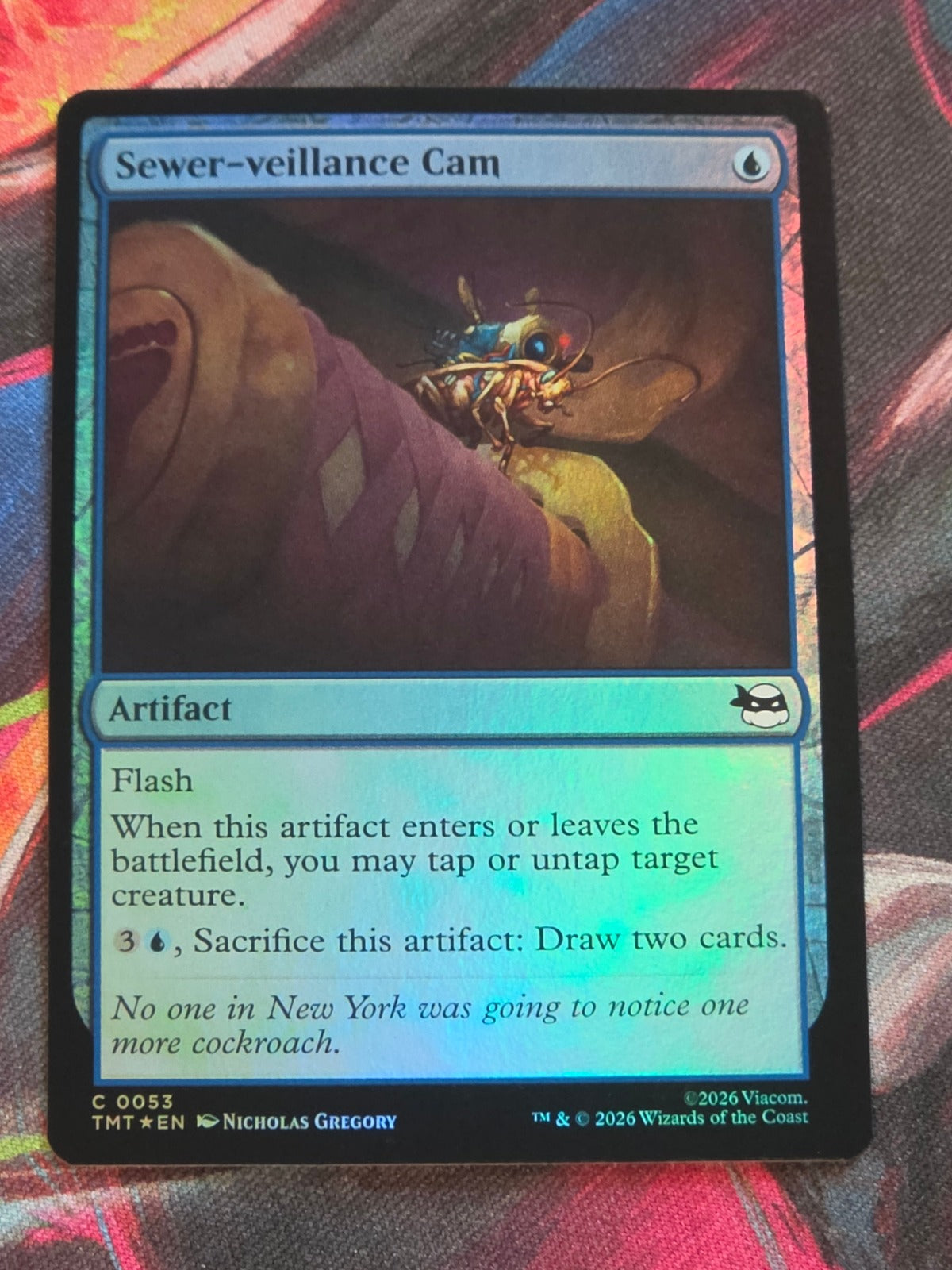 Sewer-veillance Cam - 53 - Teenage Mutant Ninja Turtles - C - Foil - NM MTG