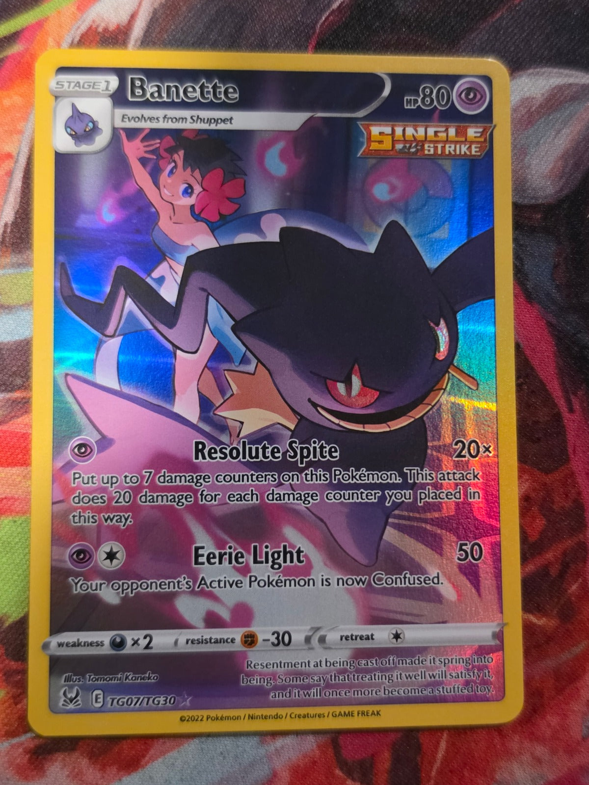 Banette Ultra Rare Lost Origin Trainer Gallery TG07/TG30 NM Pokemon