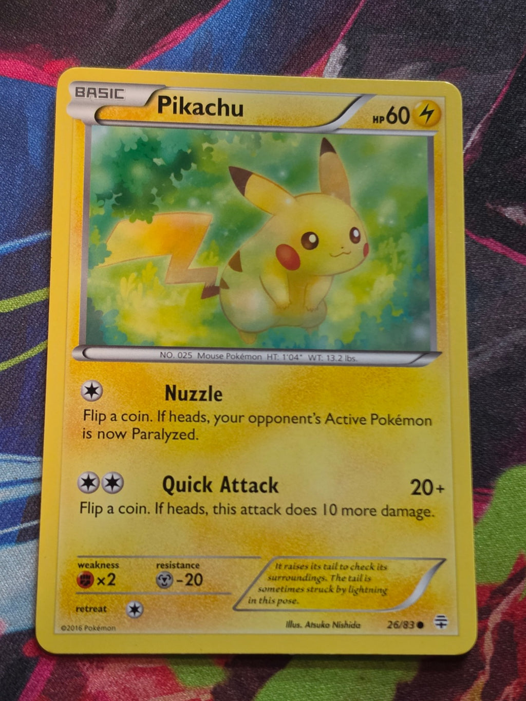 Pikachu Common Generations 26/83 NM Pokemon