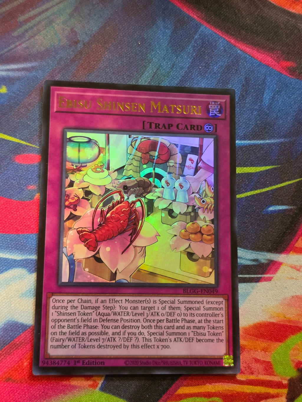 Ebisu Shinsen Matsuri Ultra Rare Battles of Legend: Glorious Gallery BLGG-EN049 LP