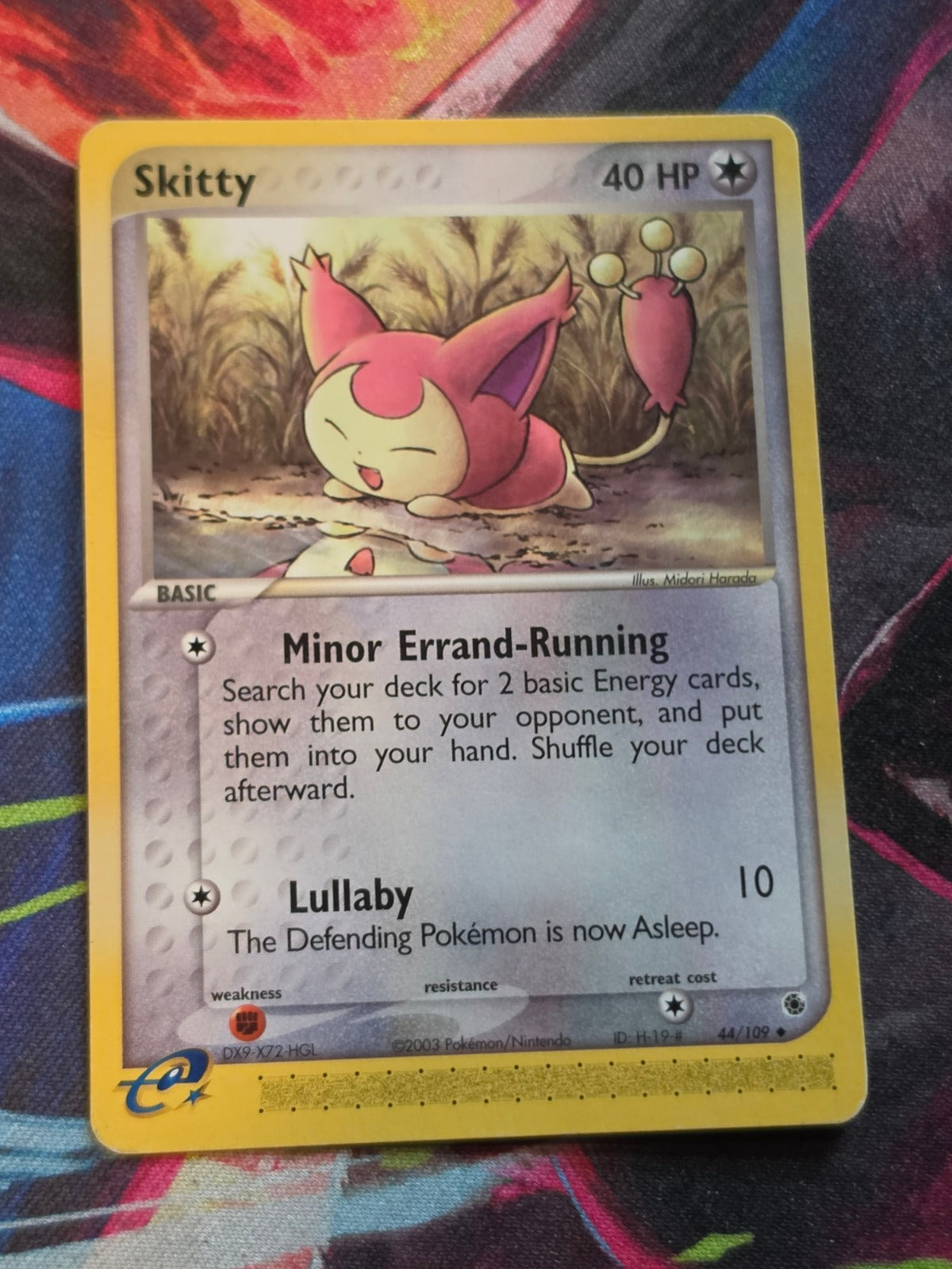 Skitty - 44/109 - EX Ruby and Sapphire - Uncommon - MP - Pokemon