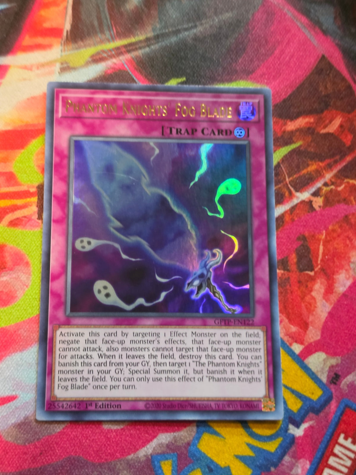 Phantom Knights' Fog Blade Ultra Rare Ghosts From the Past GFTP-EN122 1st Edition NM Yu-Gi-Oh!