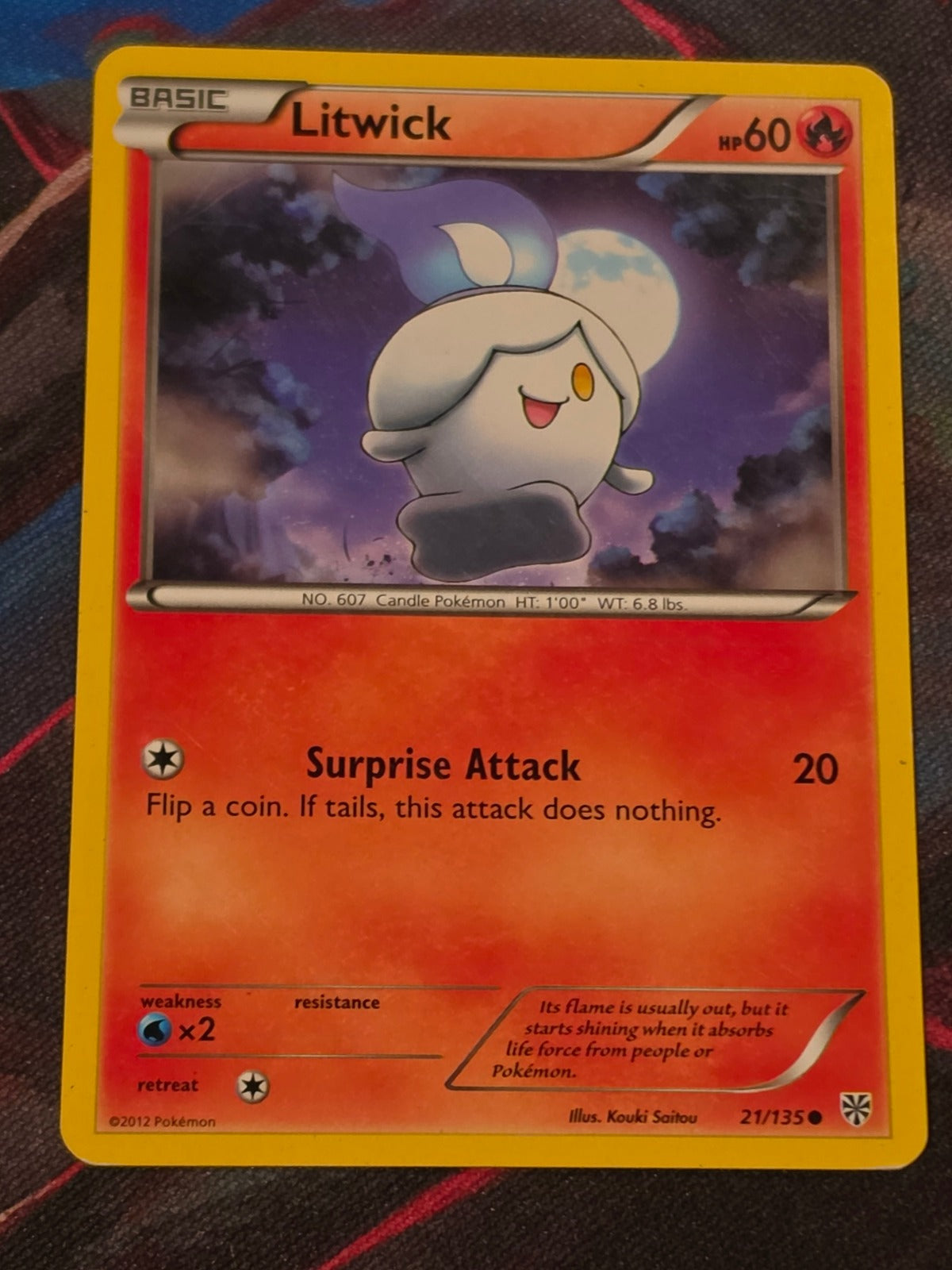 Litwick - 21/135 - Plasma Storm - Common - MP - Pokemon