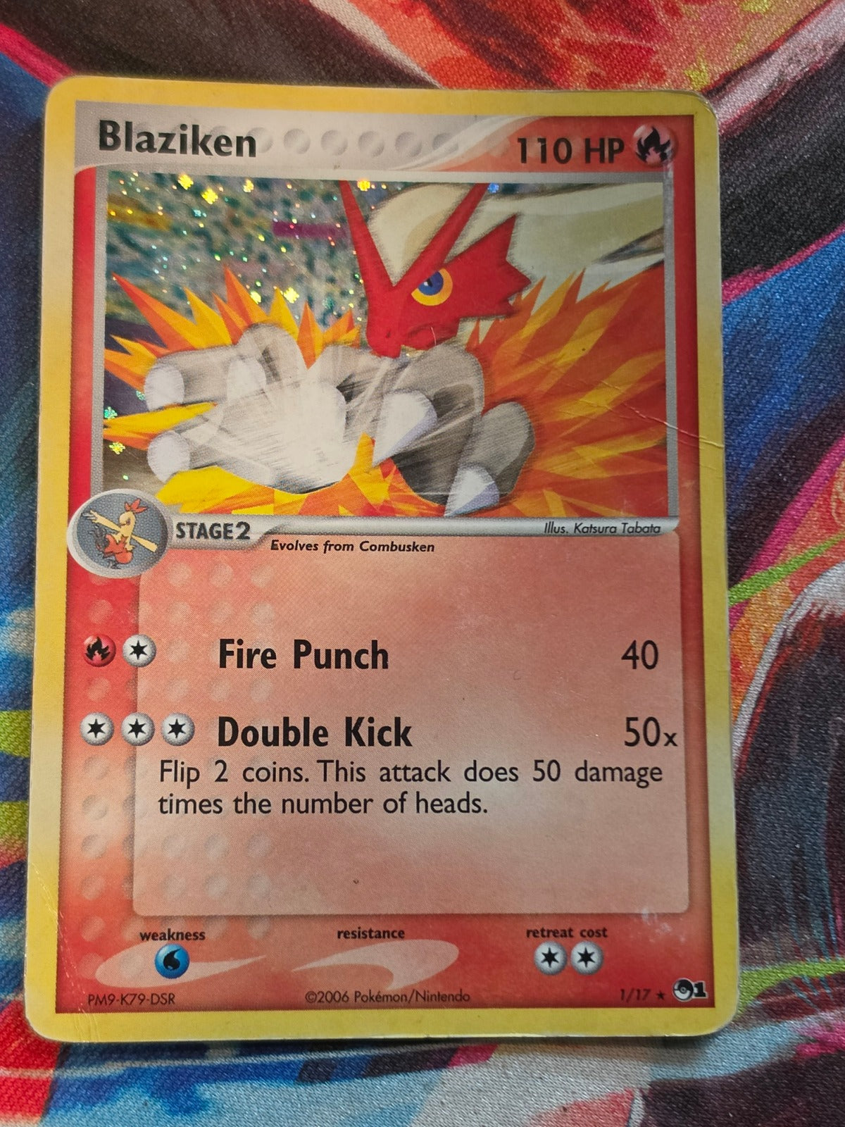 Blaziken Rare POP Series 1 001/017 DMG Pokemon