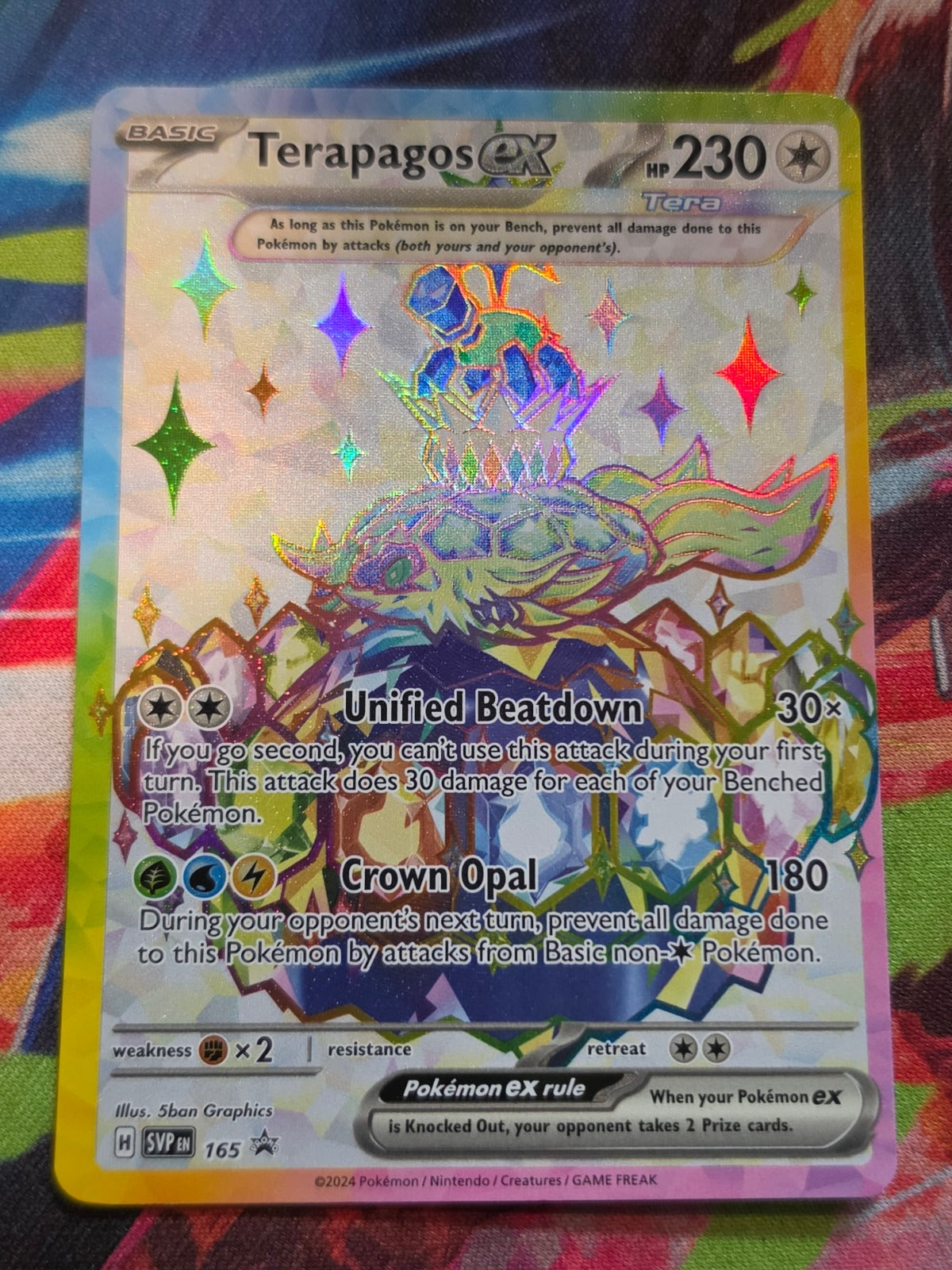 Terapagos ex Promo SV: Scarlet & Violet Promo Cards 165 NM Pokemon
