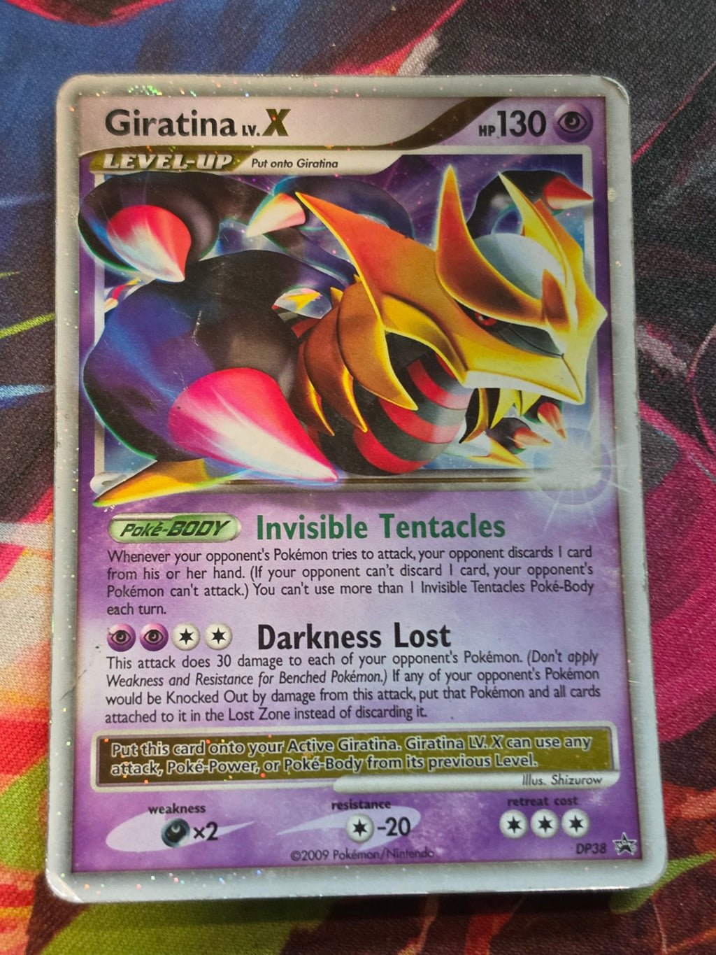 Giratina LV.X Promo Diamond and Pearl Promos DP38 DMG Pokemon