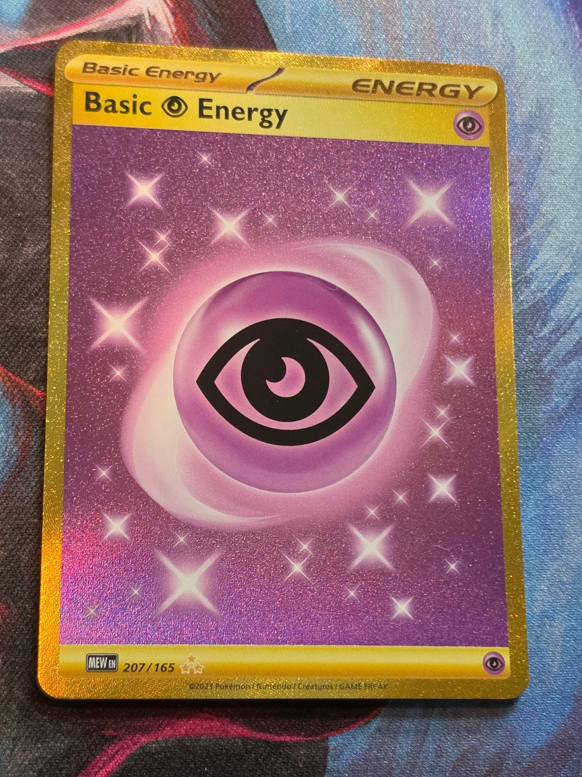 Basic Psychic Energy Hyper Rare Scarlet & Violet 151 207/165 NM Pokemon