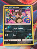 Alolan Rattata - 84/168 - SM - Celestial Storm - Common - Reverse Holo - NM Pokemon