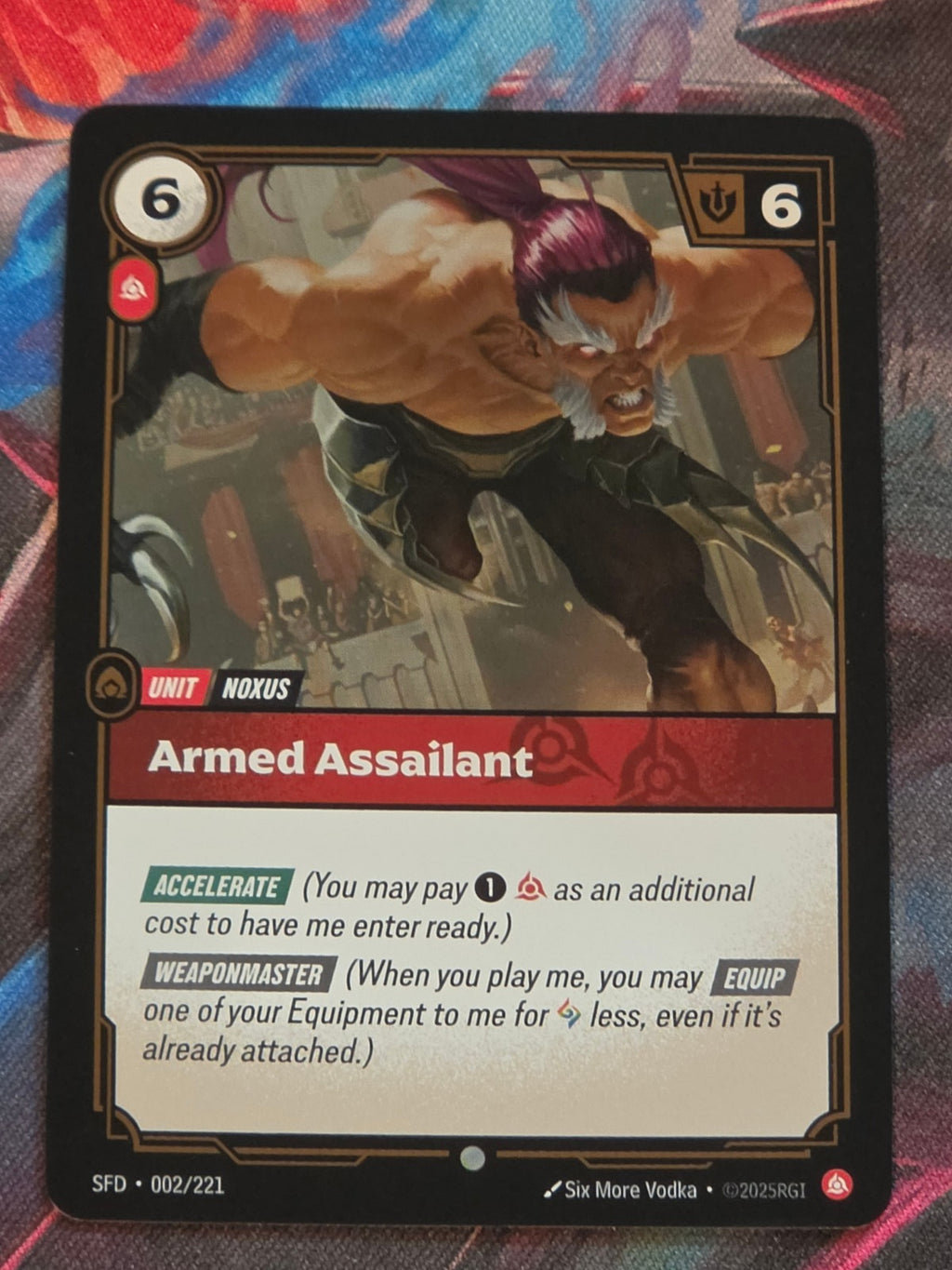 Armed Assailant - 002/221 - Spiritforged - Common - NM