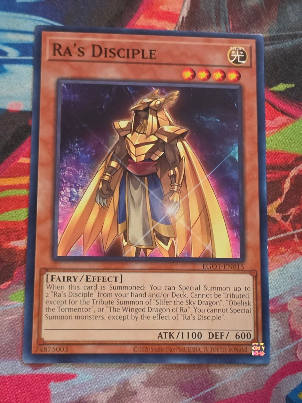 Ra's Disciple Common Egyptian God Deck: Obelisk the Tormentor EGO1-EN015 LP