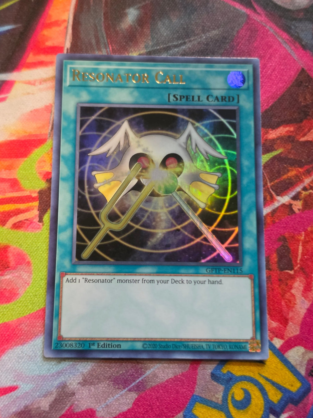 Resonator Call Ultra Rare Ghosts From the Past GFTP-EN115 1st Edition NM Yu-Gi-Oh!