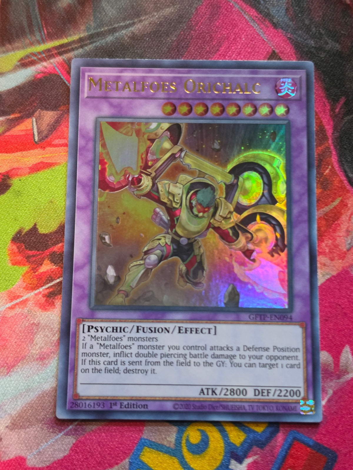 Metalfoes Orichalc Ultra Rare Ghosts From the Past GFTP-EN094 1st Edition NM Yu-Gi-Oh!
