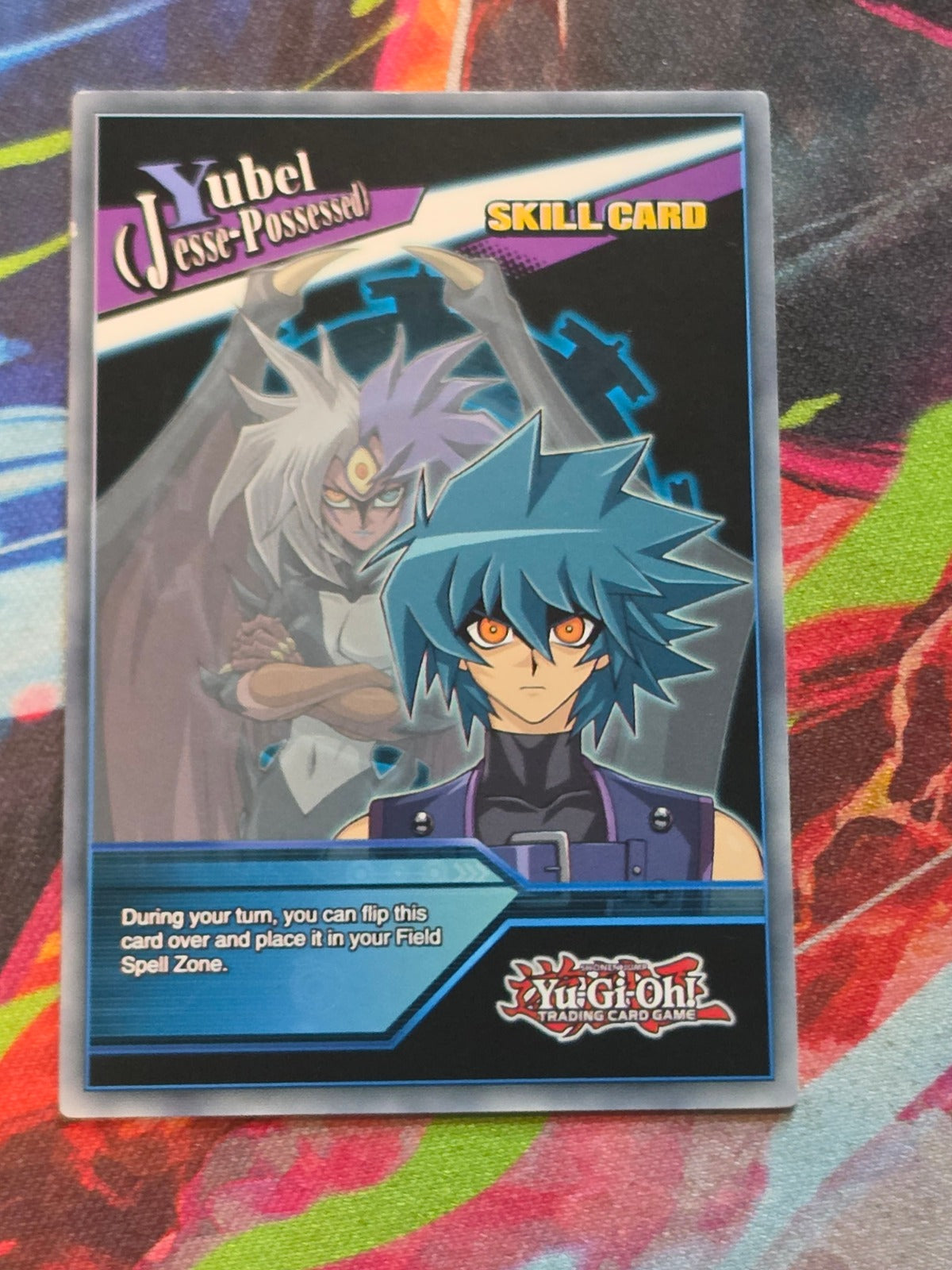 Consumed By Darkness Common Speed Duel GX: Duel Academy Box SGX1-ENS20 1st Edition LP Yu-Gi-Oh! (Back)