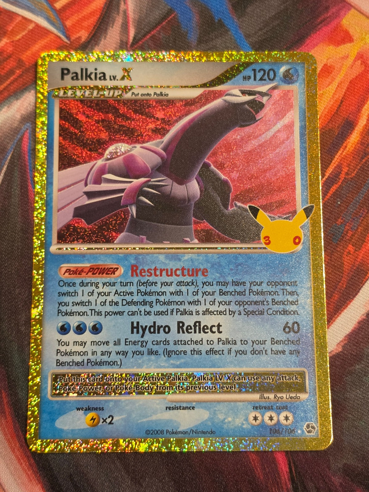 Palkia LV.X Classic Collection ME: 30th Celebration Classic Collection 106/106 NM Pokemon